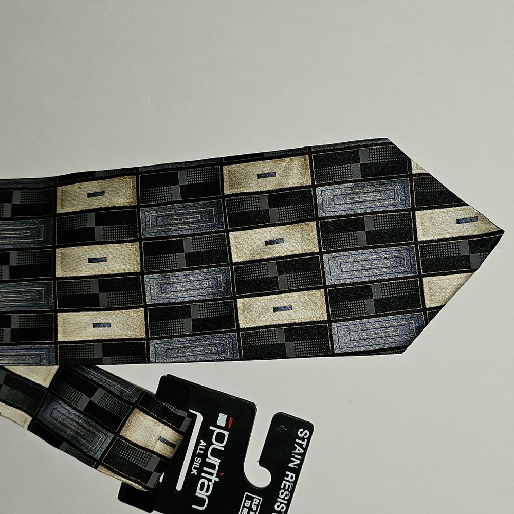 Puritan Mens Silk Tie - Picture 4 of 7